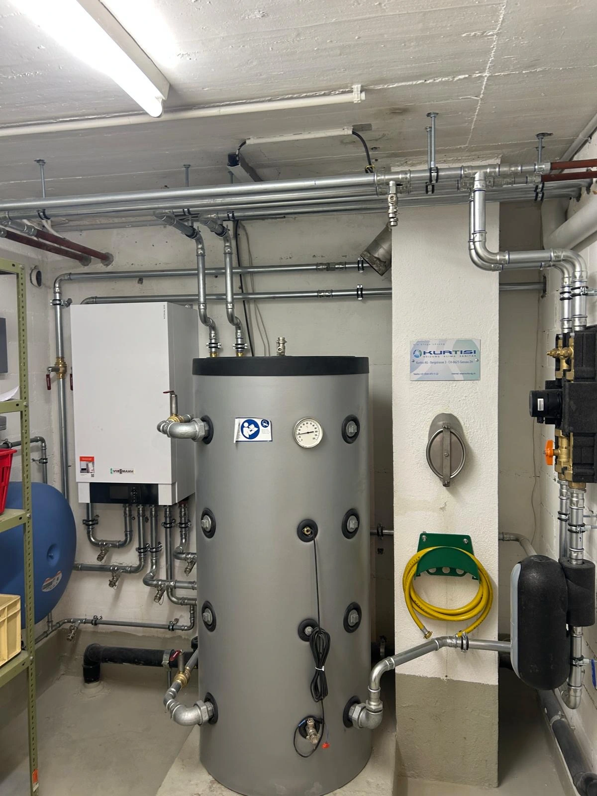 Projekt Heizungssanierung Säntisweg Rüti