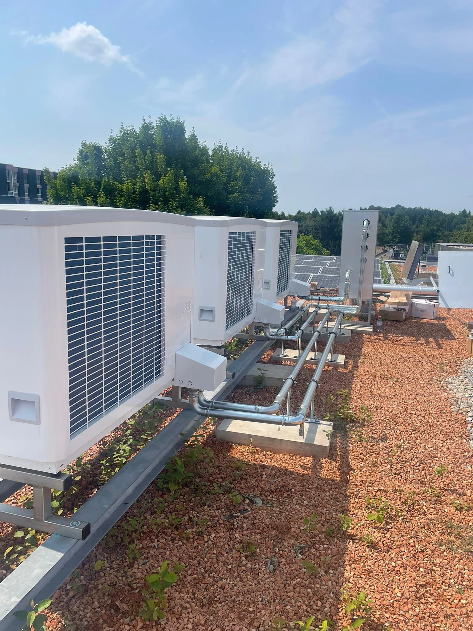 Projekt Heizungssanierung Weidstrasse 18-20 Uster